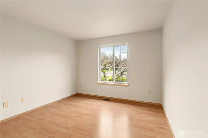 Fresh new paint in soft, warm neutrals invite you to settle in.