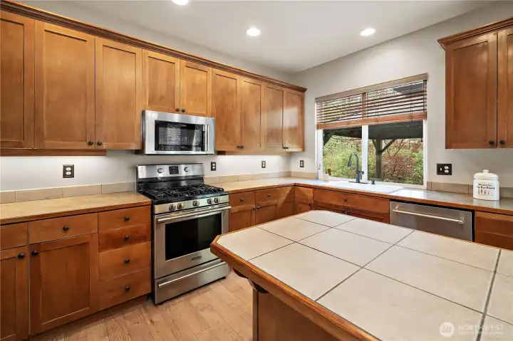 Plenty of cabinet space