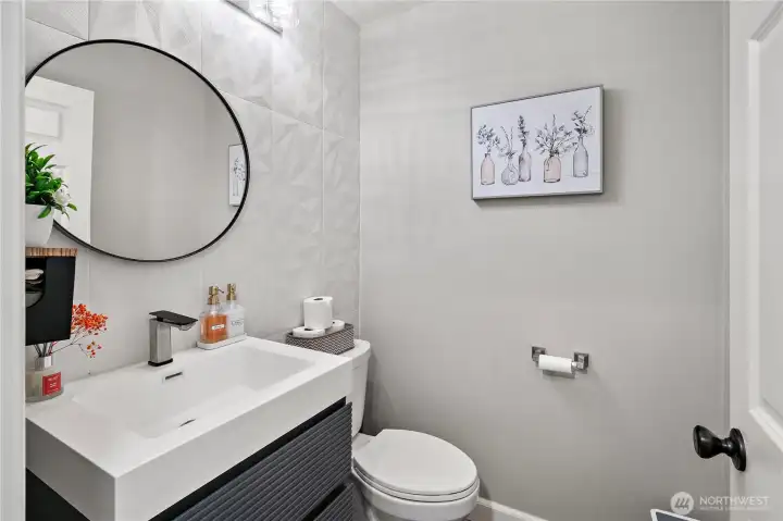 Powder room on main