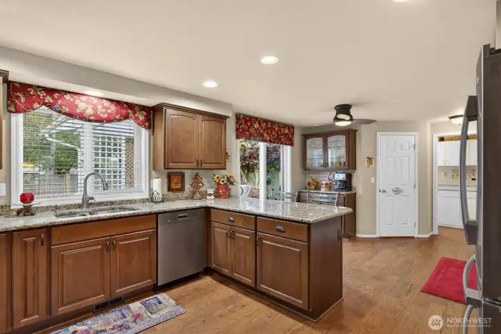 Generous granite countertops Generous granite countertops