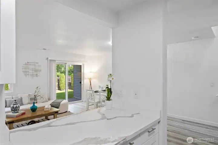 Kitchen - New Quartz Countertops