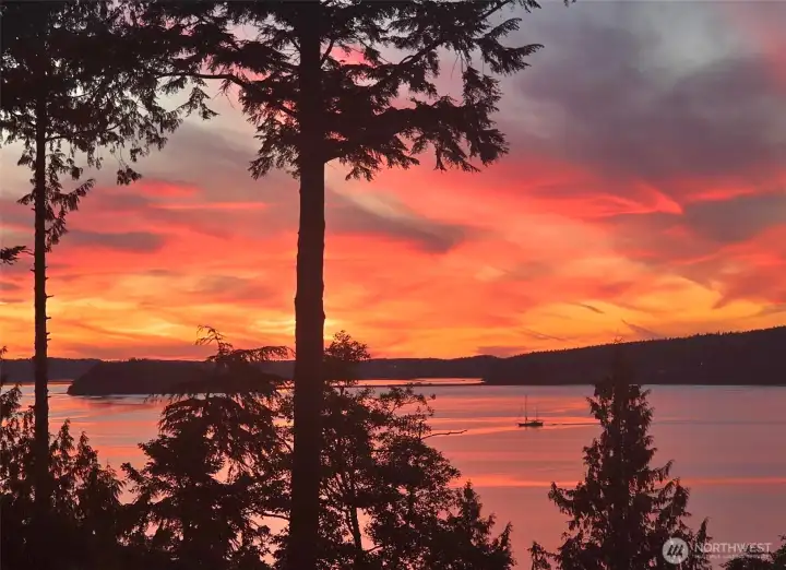 Sunsets are just part of the experience!