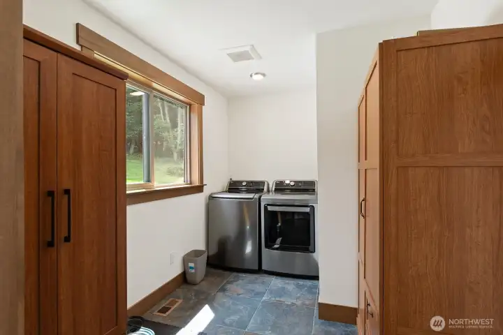 Nice big utility room.