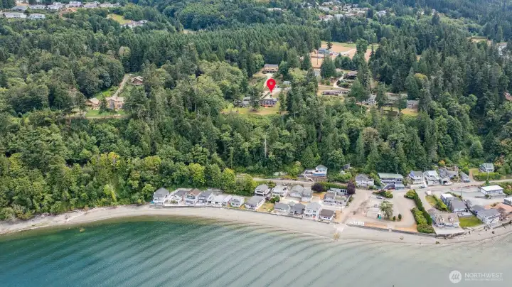 County boat launch below the home.