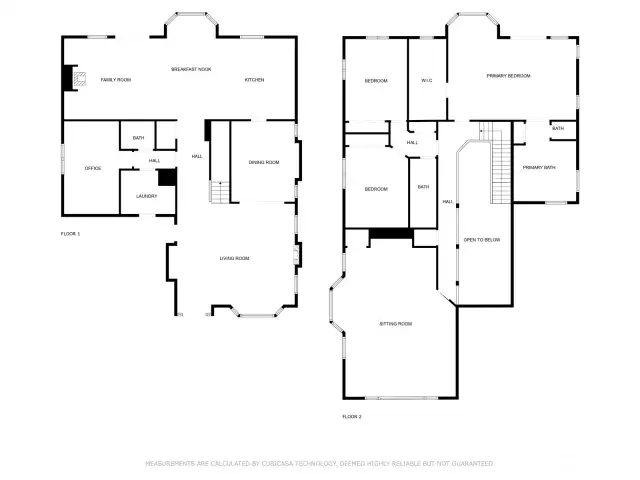 Floorplan. Rear deck - 632 sq ft. Garage - 849 sq ft. Balcony - 70 sq ft.