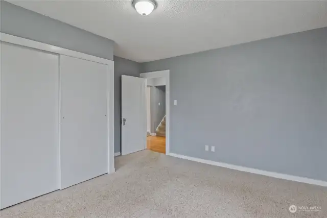 Lots of closet space throughout