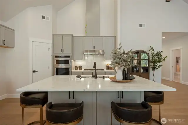 Kitchen - *Former Sinclair floor plan. Garage left. Finishes may vary.