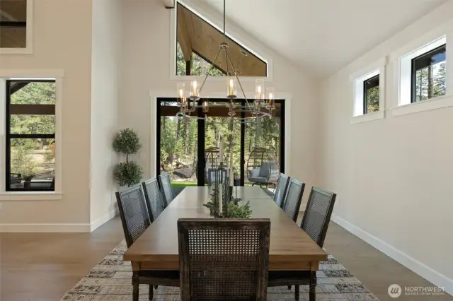 Dining room - *Former Sinclair floor plan. Garage left. Finishes may vary.