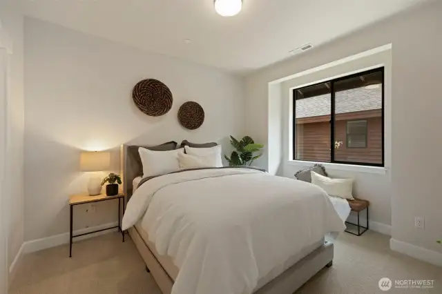 Guest Bedroom with on-suite - *Former Sinclair floor plan. Garage left. Finishes may vary.