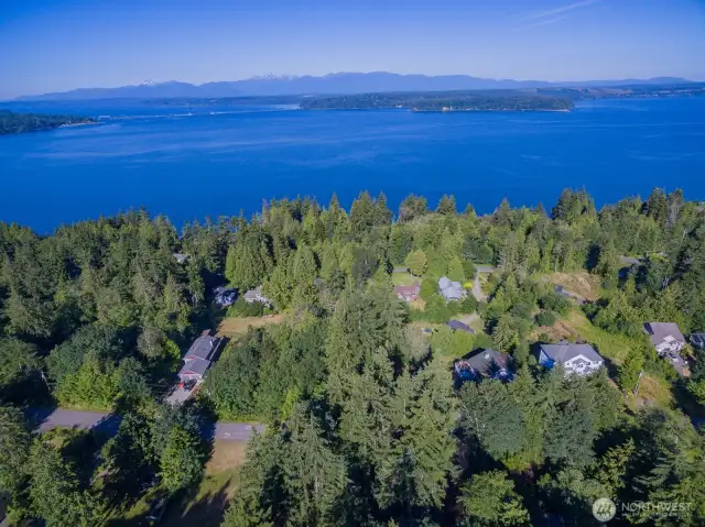 Middle bottom section of photo approximate Lot site