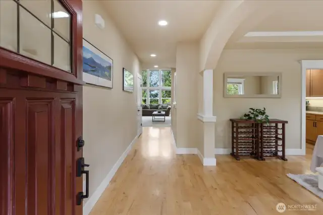 Entry hallway.