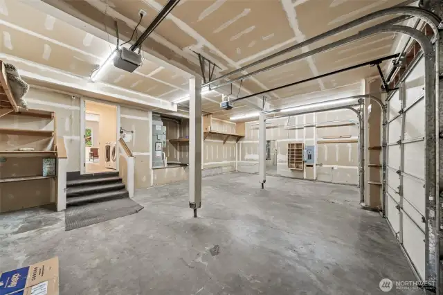 3 car garage