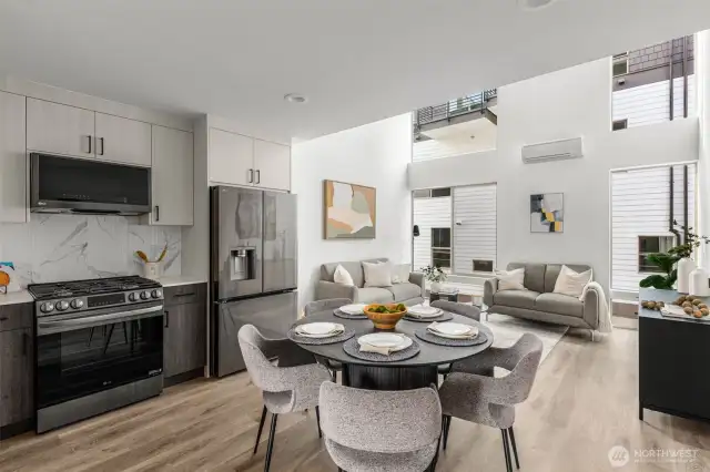 Photos are of different floorplans within the community - this home is available to select your own customized finishes.