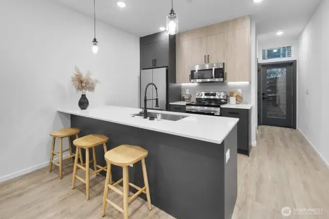Photos are of model home 828B. Layout and finishes may vary.