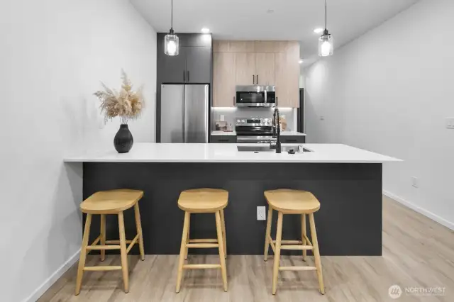 Photos are of model home 828B. Layout and finishes may vary.