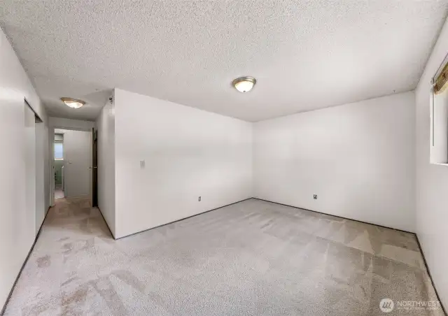 Bedroom 1 with large closet