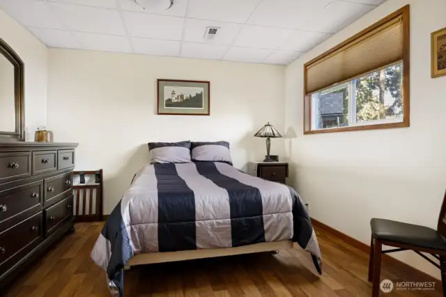 Lower level guest room 1
