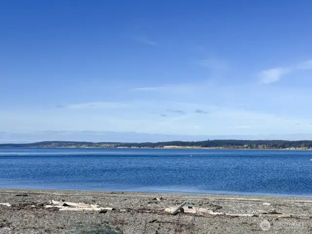 A great place to put your kayak in to paddle around the Sound