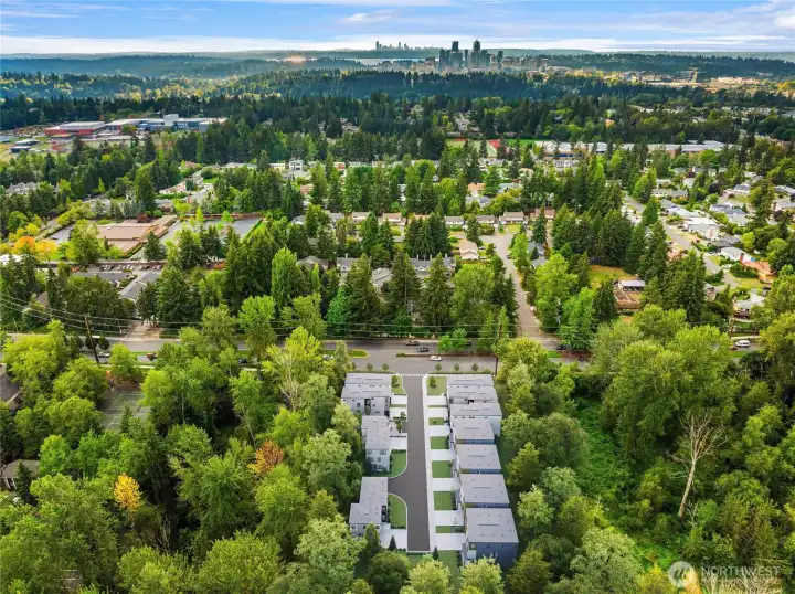 Minutes to downtown Bellevue. Minutes to downtown Bellevue.