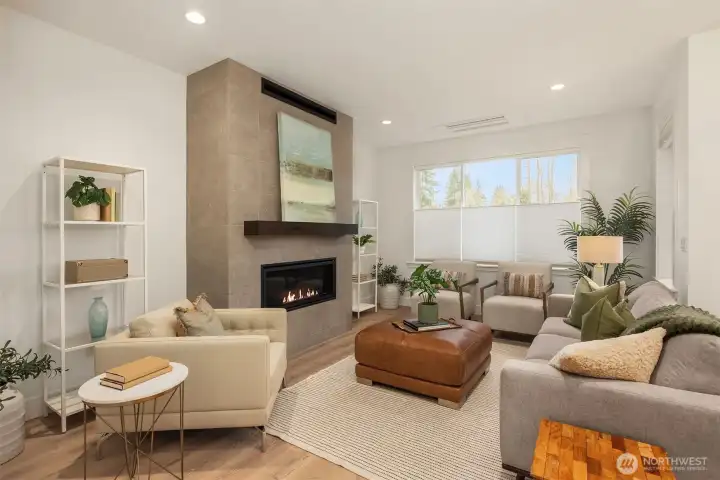 Open layout great for entertaining Open layout great for entertaining