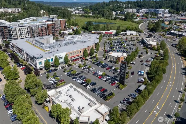 Eat, play, shop at The Village at Totem Lake right down the road.