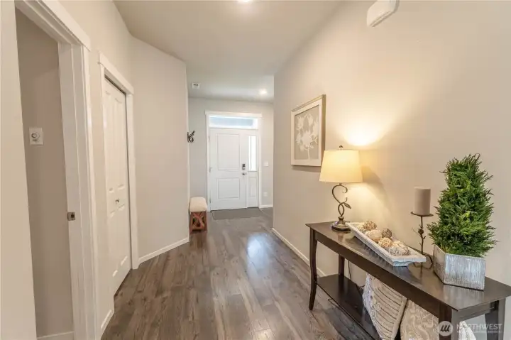 Spacious entry area!