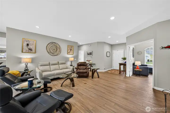 Brand new LVP flooring throughout.  Lots of space for entertaining.