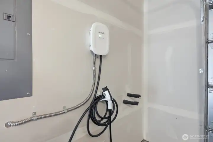 EV Charging in garage