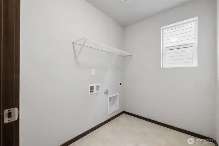 Upstairs laundry is one of those small layout wins you appreciate every week, because the laundry starts and finishes close to where most of it actually belongs.