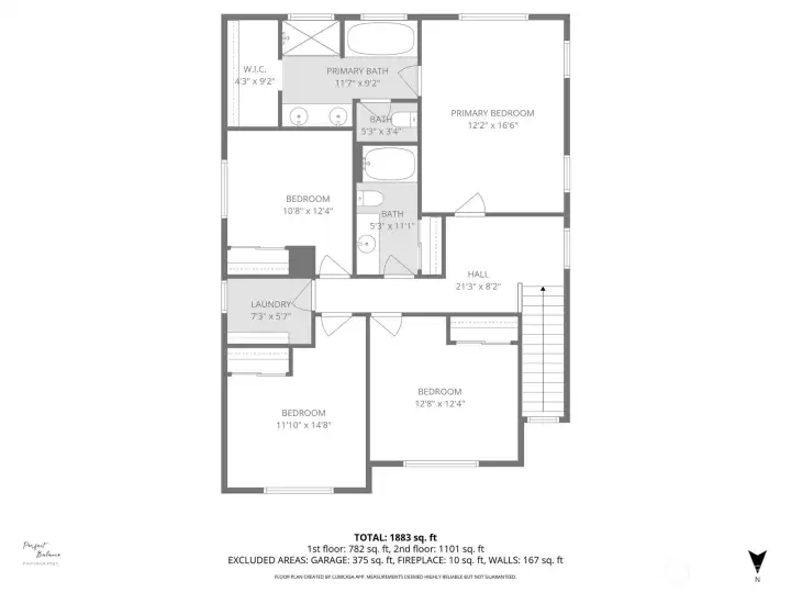First floor layout.