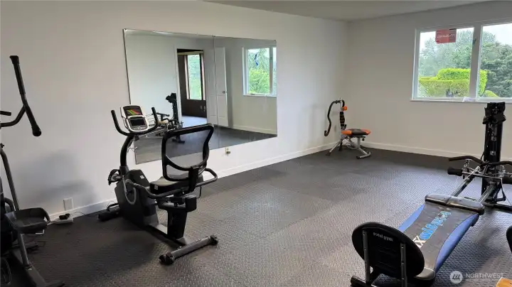 Fitness room - 2 new treadmills and recumbent bike arriving soon~