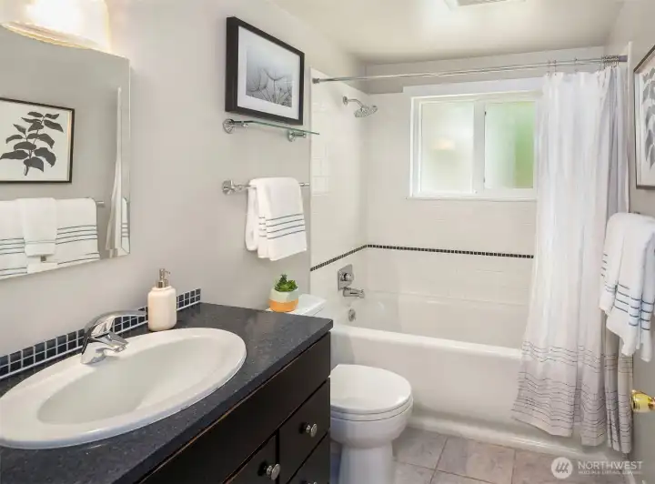 Main floor full bath