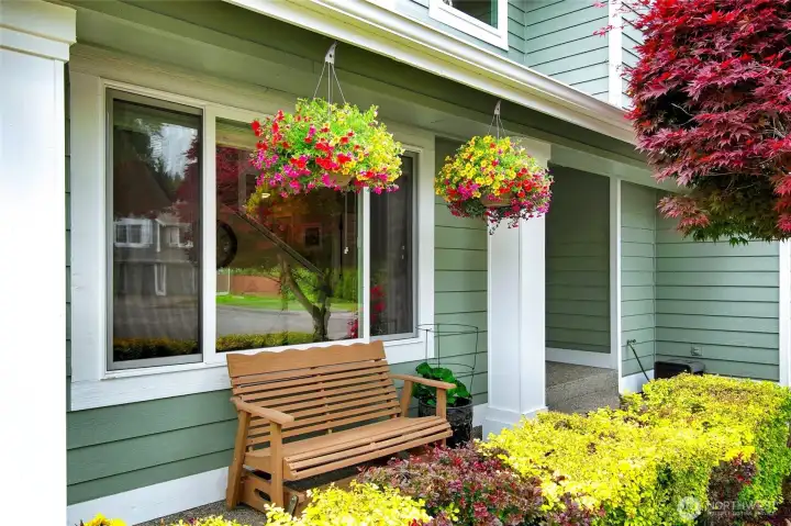 Wonderful front entry to home Wonderful front entry to home