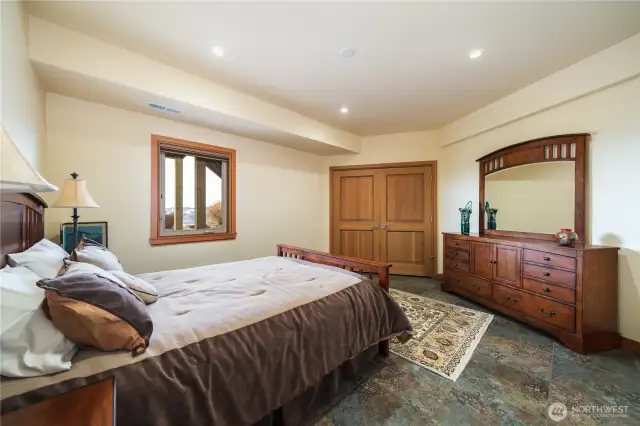 Lower level bedroom