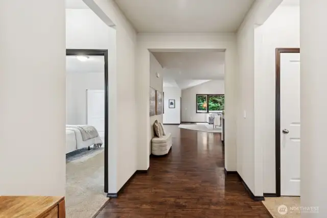 Entry way from front door.