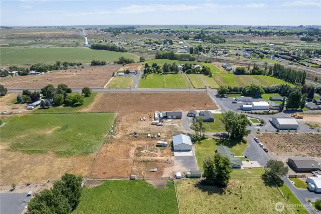 Aerial of property