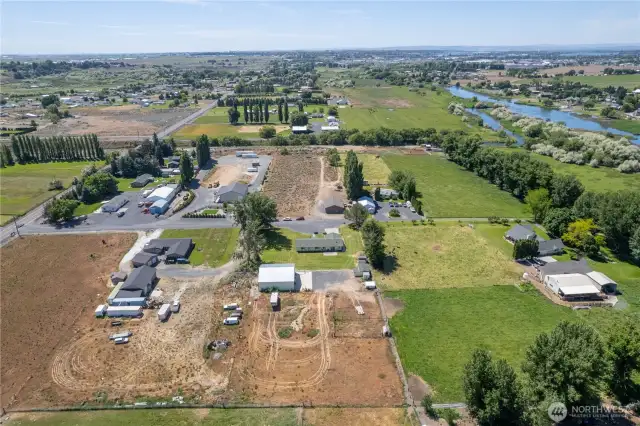 Aerial of property