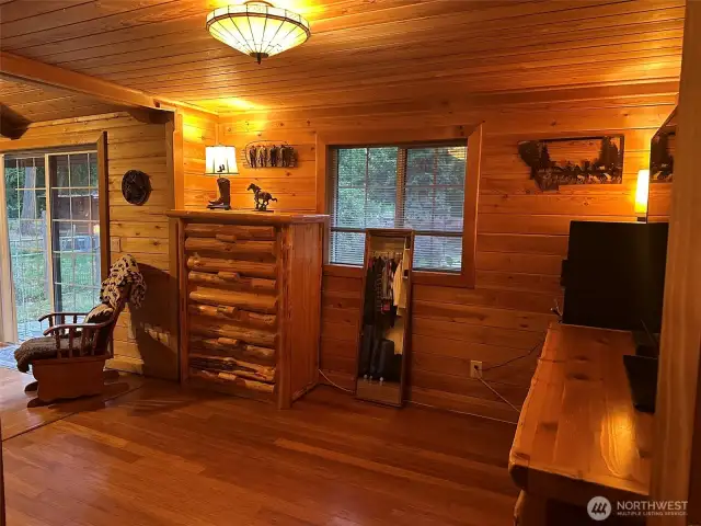Master bedroom entrance