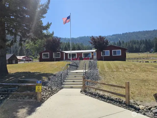 This is the Sky Meadows clubhouse