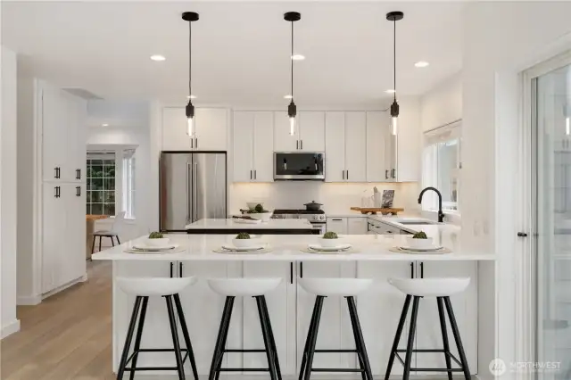 A gourmet island kitchen to inspire your inner chef.