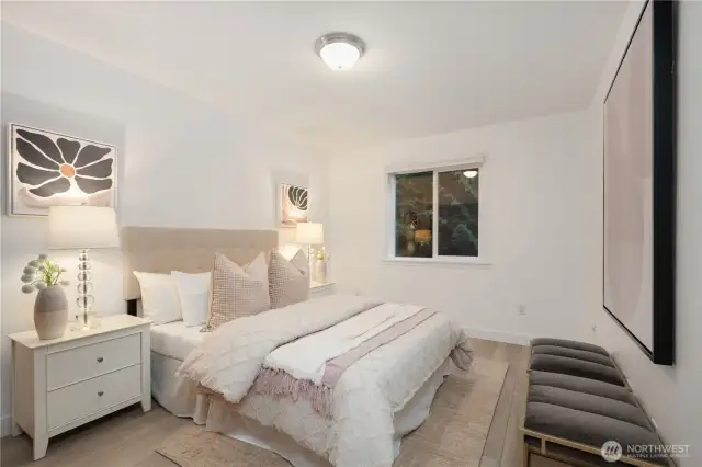 Secondary bedroom #3 (upstairs)