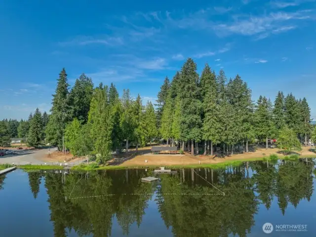 Scott Lake onto Community Park