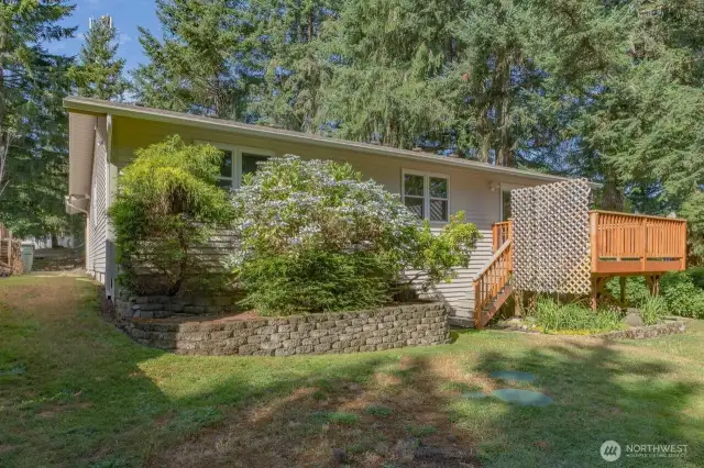 Looking to the Back of The Home