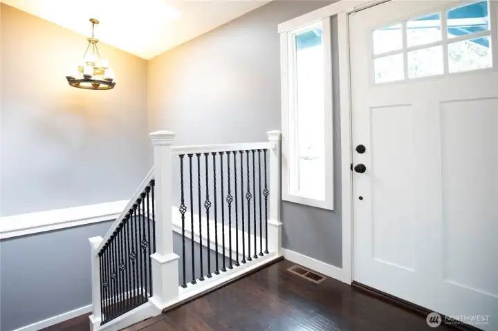 The front entry