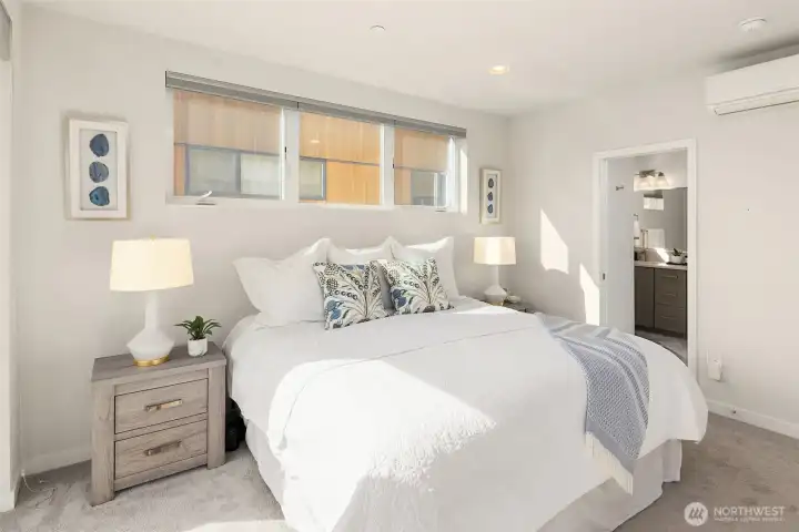 Primary suite-roof for a king bed