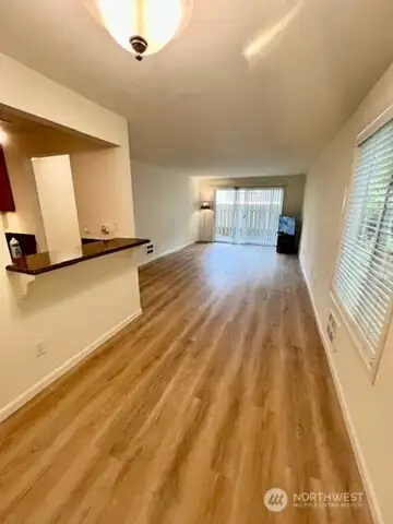 View of Dining Area to Patio