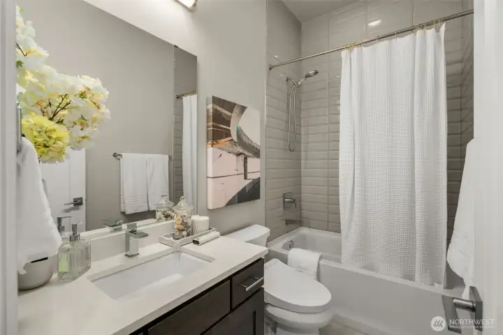 Basement bathroom