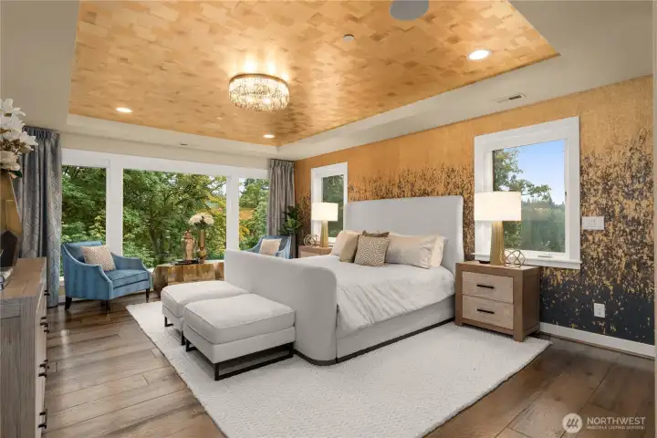 Top floor primary suite