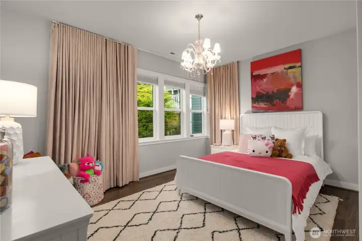 Top floor bedroom