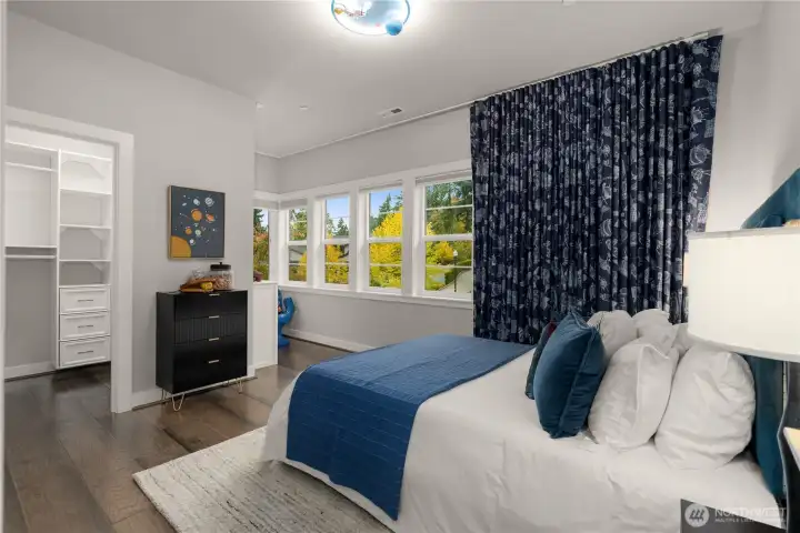 Top floor bedroom